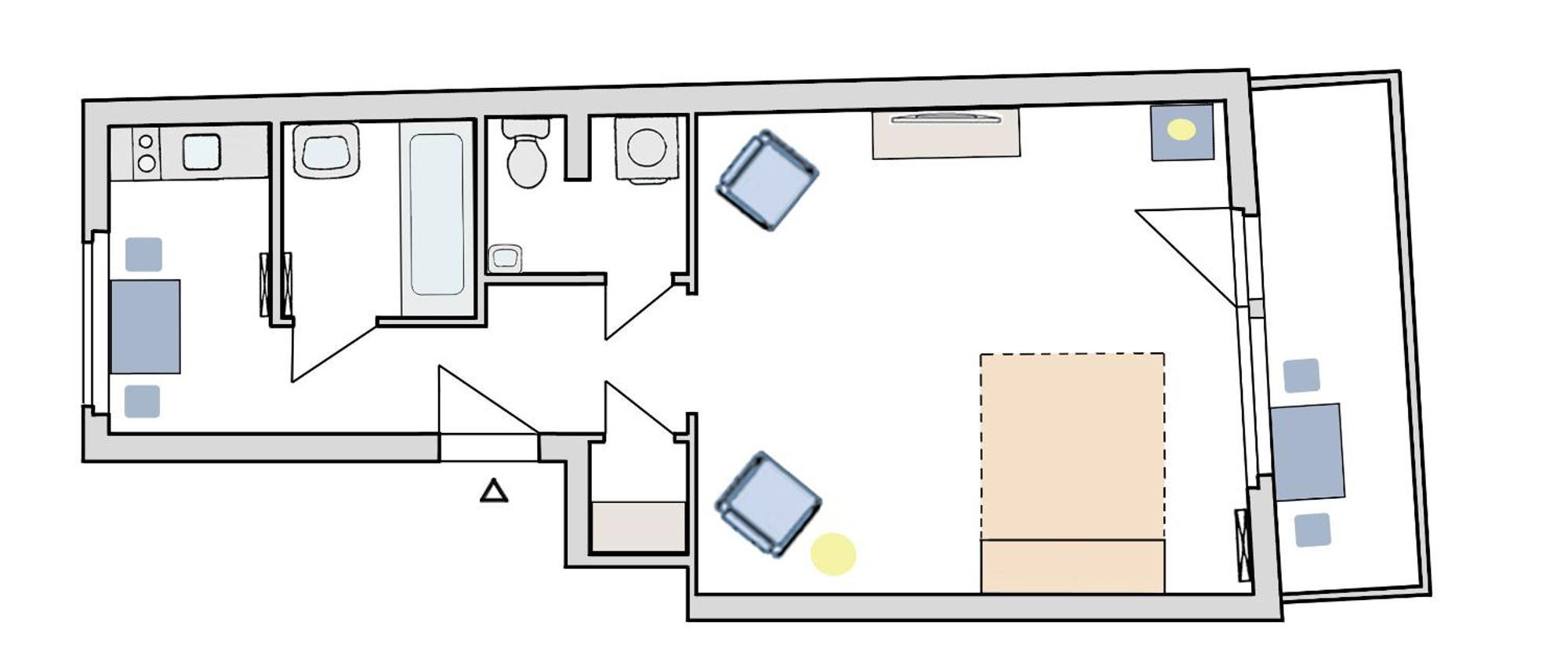 Appartamento Studio-apartment Augarten Vienna
